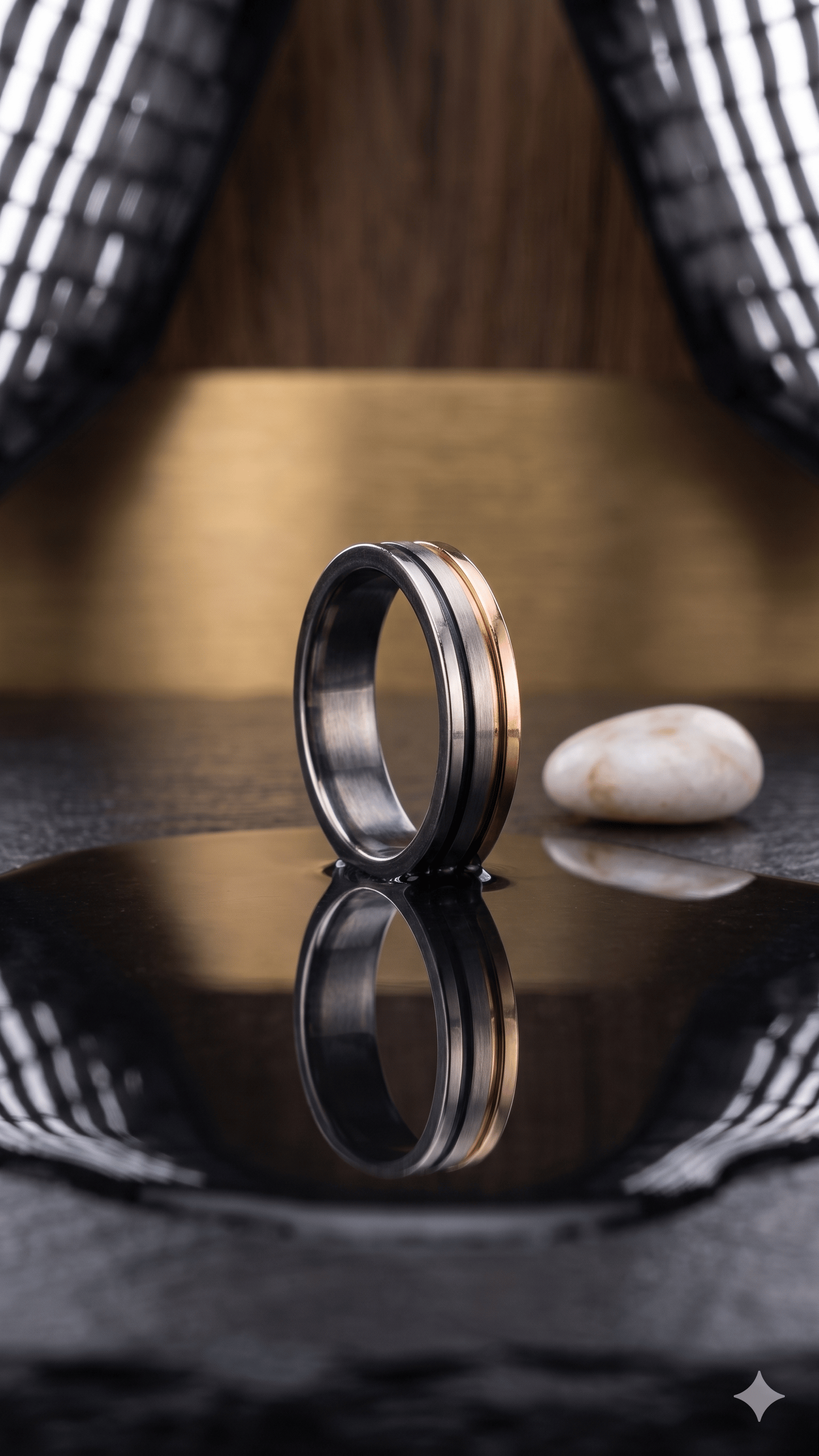 Tri-Tone Metallic Fusion Band - Image 2