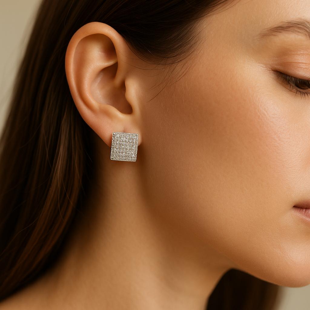 Oxidised Silver Earrings