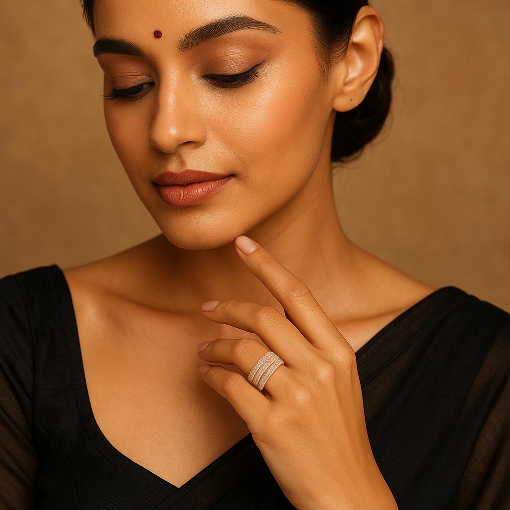 Zarkan Silver Ring
