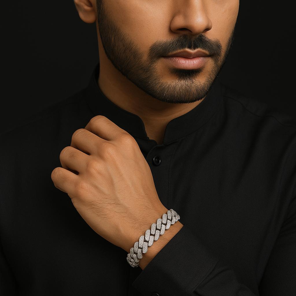 Men's Silver Bracelet Zarkan