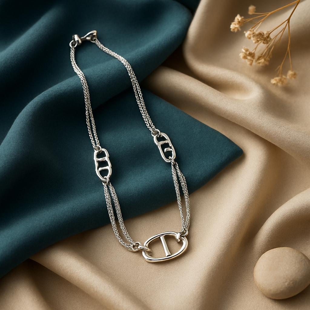 Silver Luxury Chain Necklace