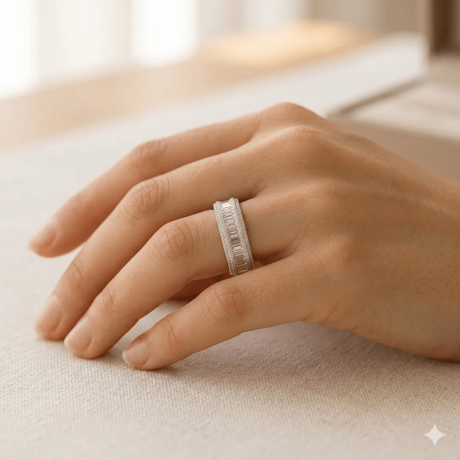 Silver Amalgamation Ring - Image 2