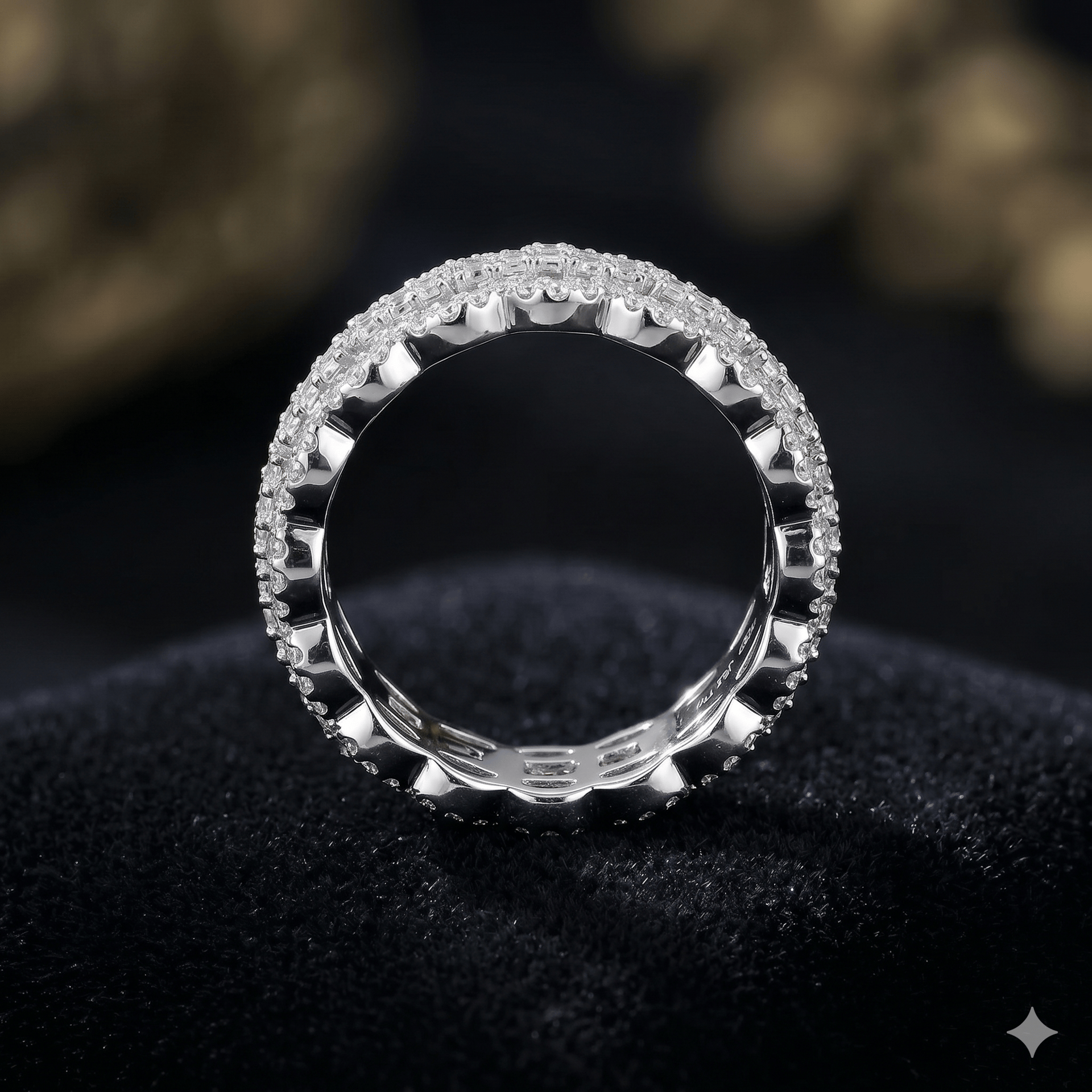 Silver Elegant Zarkan Ring - Image 2