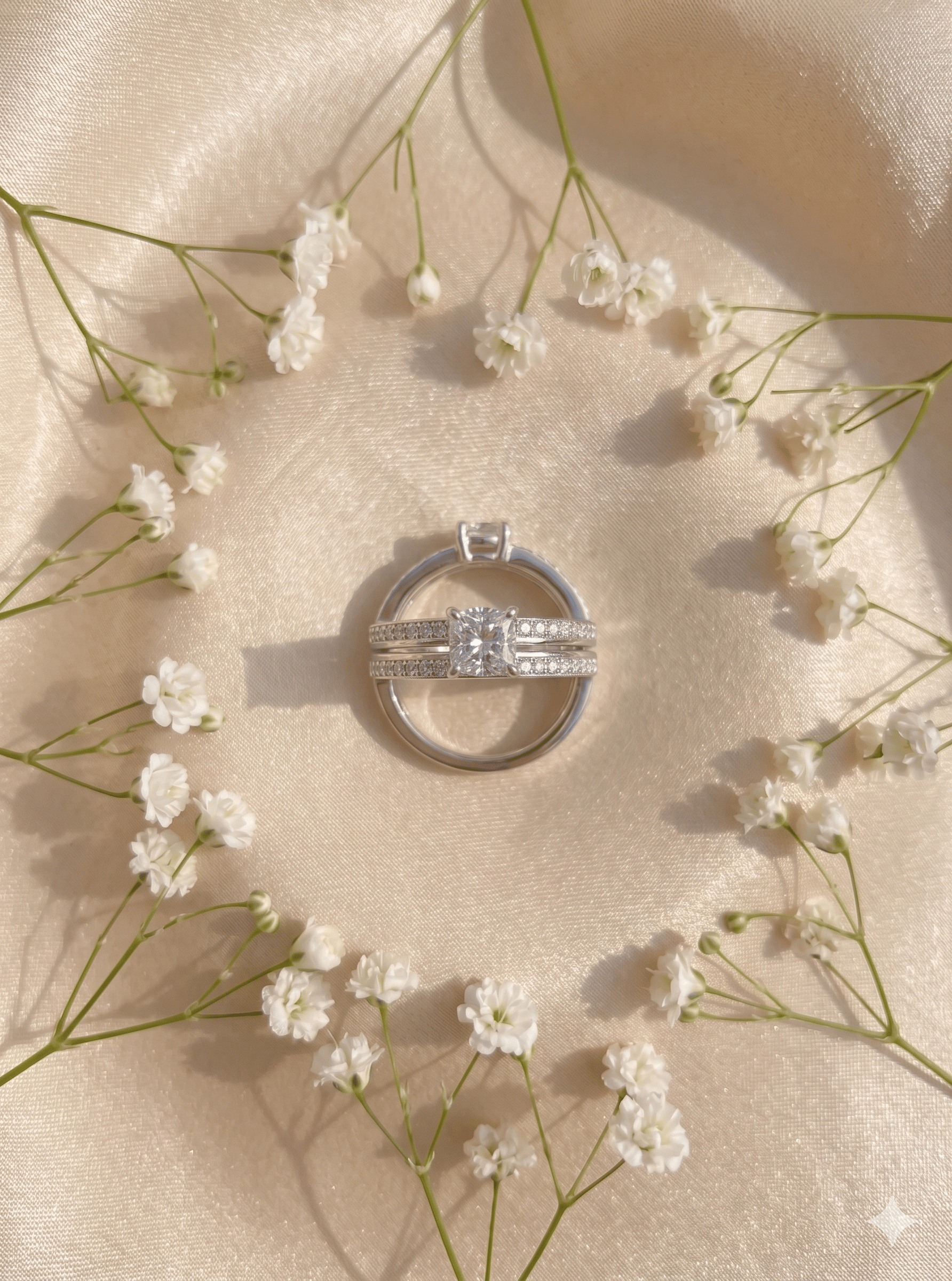 Silver Fashion Stone-Studded Finger Ring - Image 2