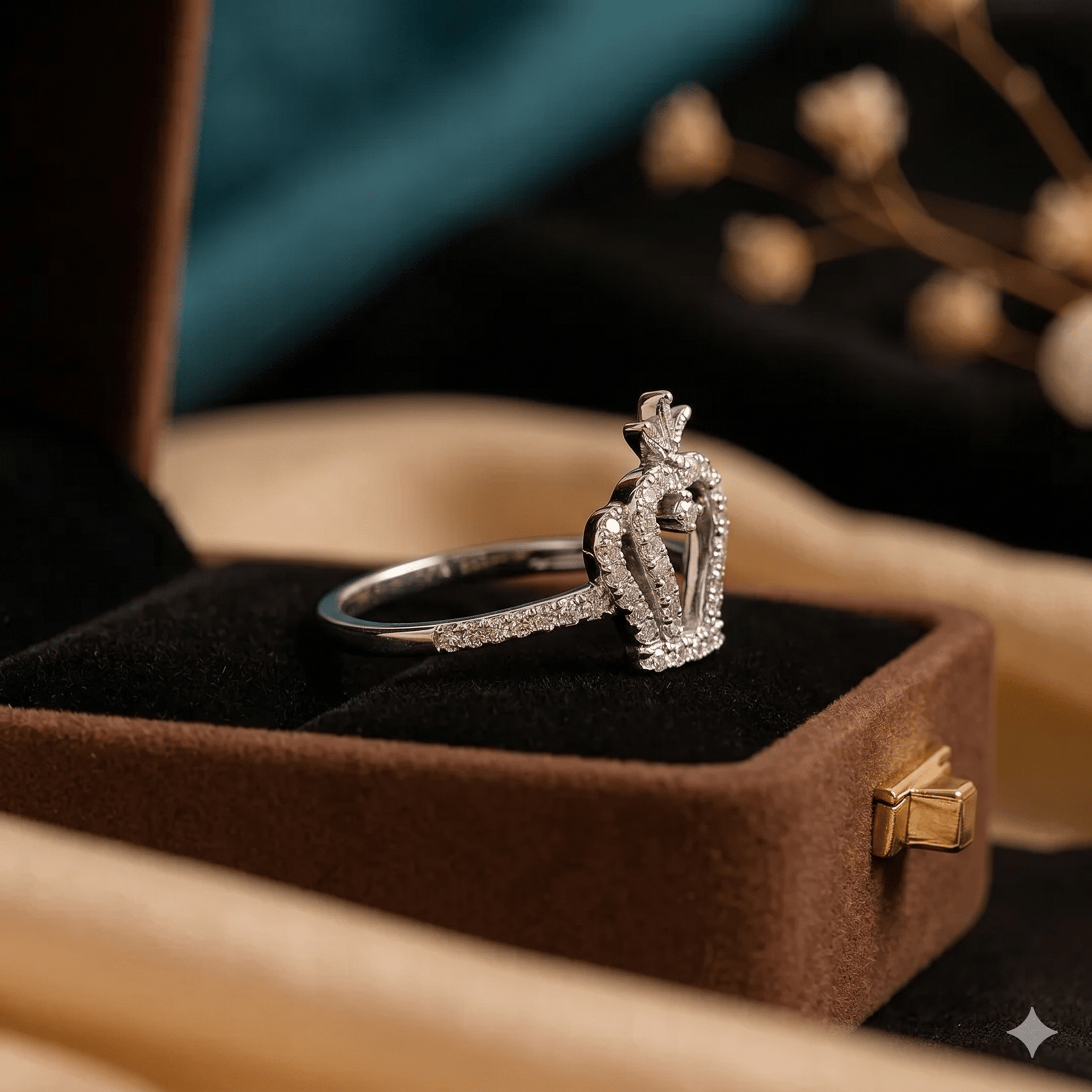 Silver Royal Crown Ring - Image 3